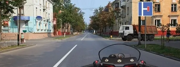 Можно ли Вам повернуть направо на этом перекрёстке?