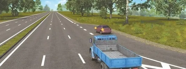 Водитель легкового автомобиля в данной ситуации: