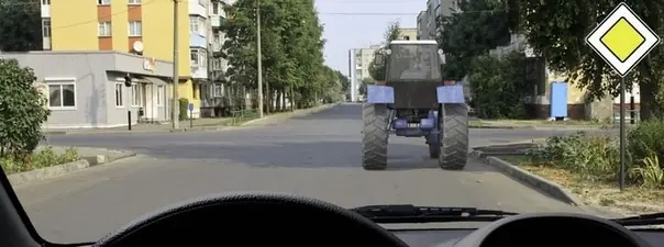 Разрешается ли Вам выполнить обгон в данной ситуации?