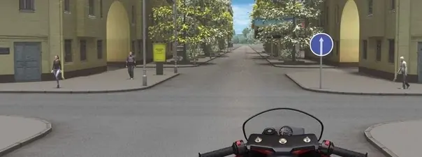 В какой из дворов Вам можно въехать в данной ситуации?