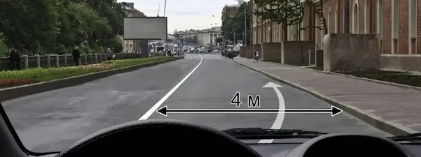 Разрешено ли Вам остановиться на легковом автомобиле в указанном месте?