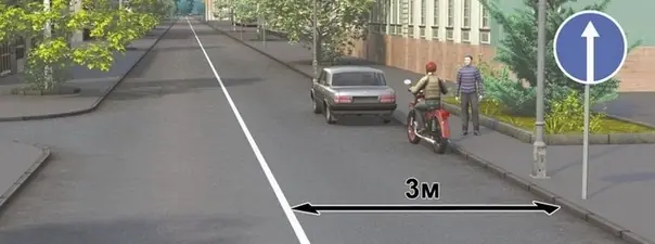 Разрешается ли водителям транспортных средств остановка в указанных местах?