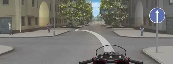 Можно ли Вам за перекрёстком въехать во двор?