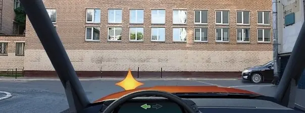Как Вам следует поступить при повороте налево?