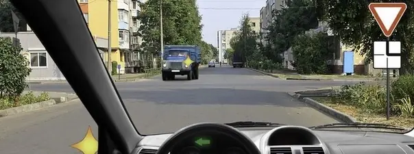 Можете ли Вы в данной ситуации приступить к повороту налево?